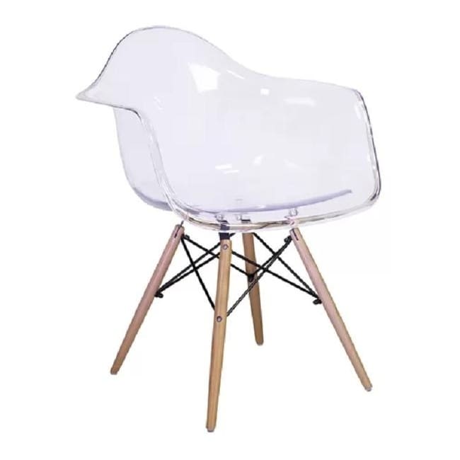 Acrylic 2024 bucket chair