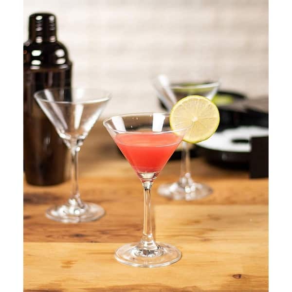 Double-Walled Martini Glasses Set of 2 (6.5 oz