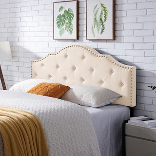 Cordeaux Contemporary Upholstered Headboard by Christopher Knight Home