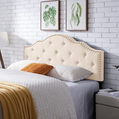 Cordeaux Contemporary Upholstered Headboard by Christopher Knight Home