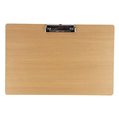 Stockroom Plus Extra Large Wooden Clipboard 11x17.3, Wood Horizontal Lap Board for Drawing
