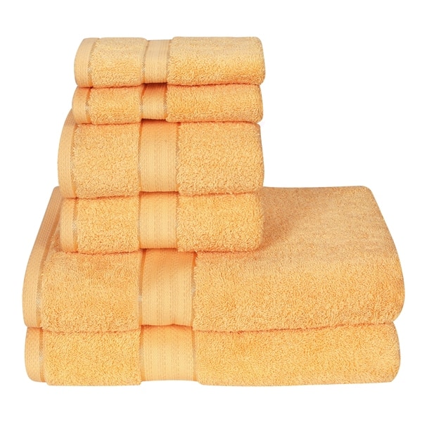 Luxury 8 Piece Bath Towel Set 700 GSM Thick Combed Cotton Hotel Quality...