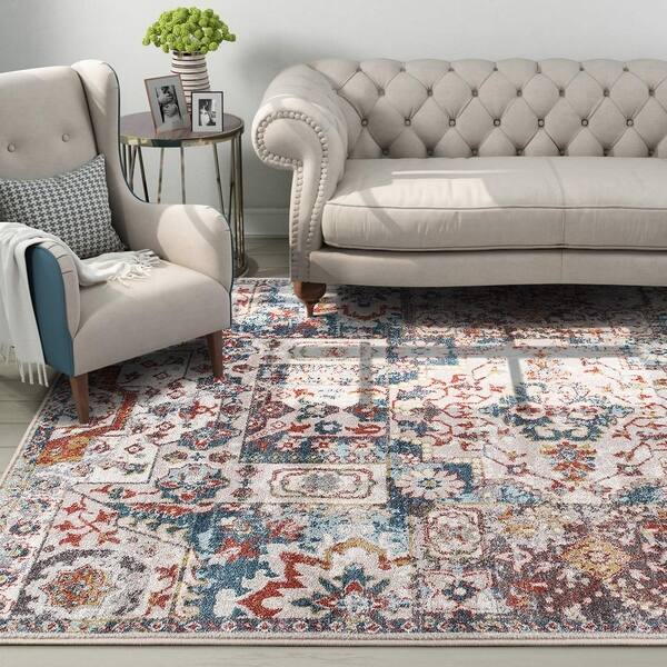 Shop 5 X7 Vintage Shabby Chic Area Rug For Living Room Kitchen Bedroom 5 X 7 Overstock 30405255