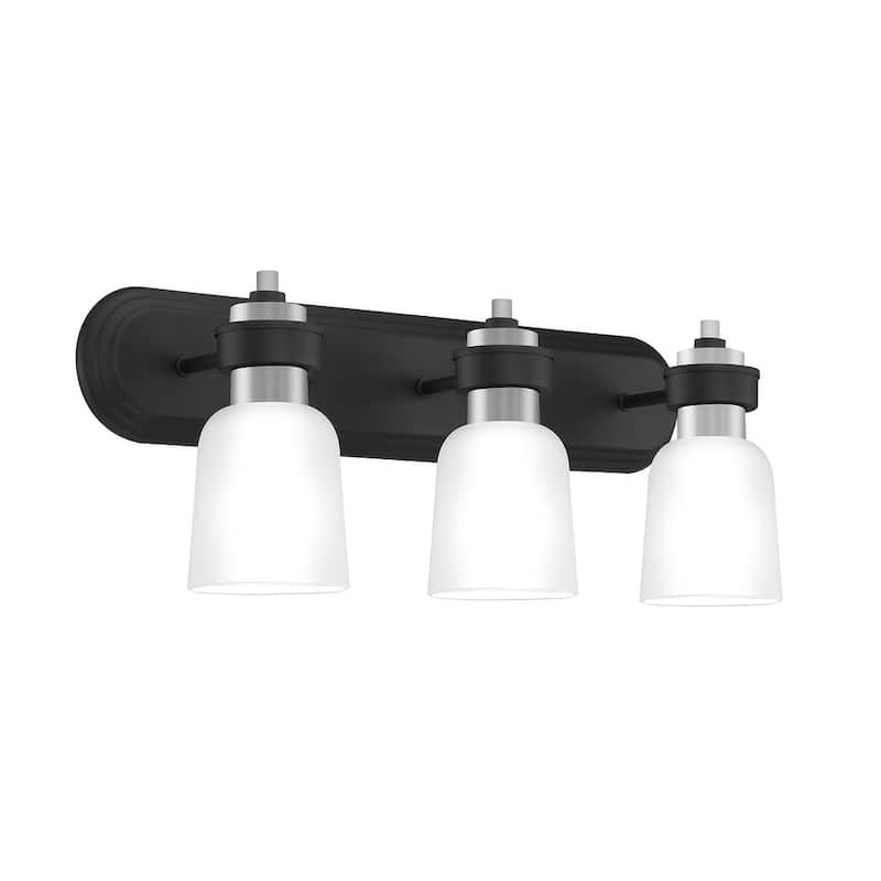 Quoizel Conrad Brushed Nickel 3-light Bath Light