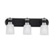preview thumbnail 3 of 3, Quoizel Conrad Brushed Nickel 3-light Bath Light