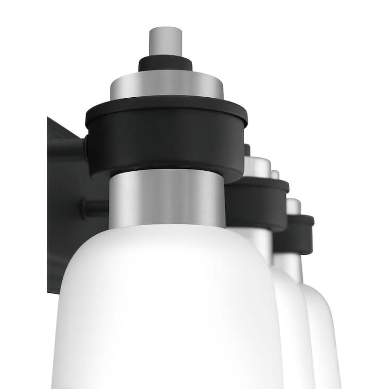 Quoizel Conrad Brushed Nickel 3-light Bath Light