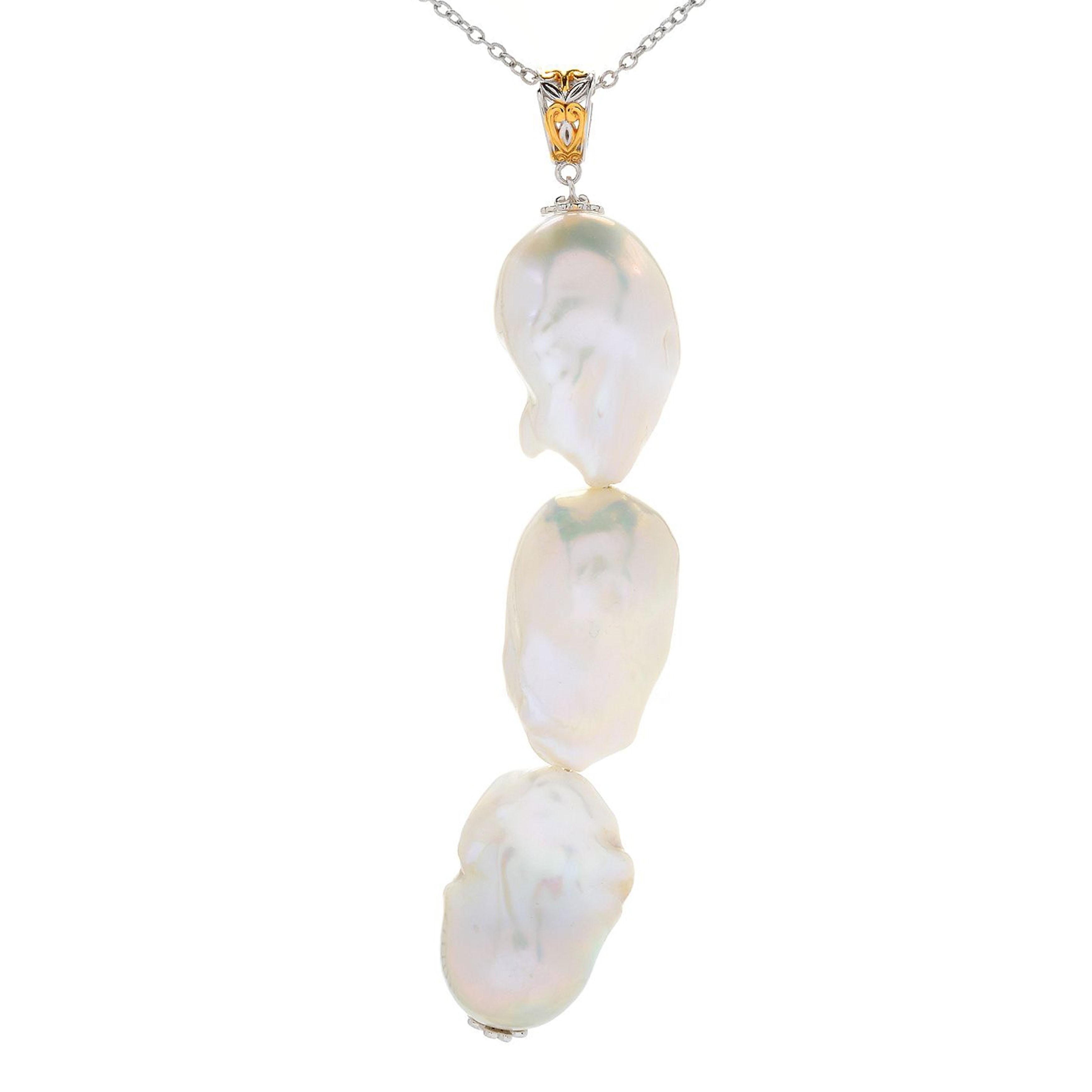 cultured pearl pendant