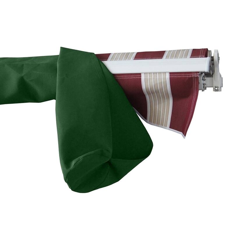 ALEKO Protective Cover for Awning 10 x 8 Feet Green