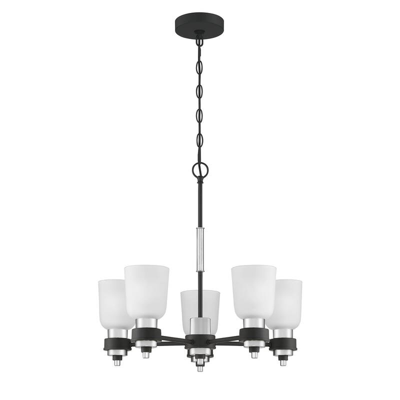 Quoizel Conrad Brushed Nickel 5-light Chandelier