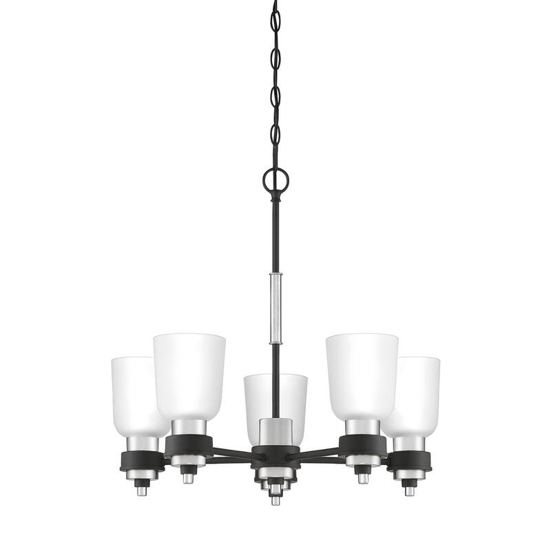 Quoizel Conrad Brushed Nickel 5-light Chandelier