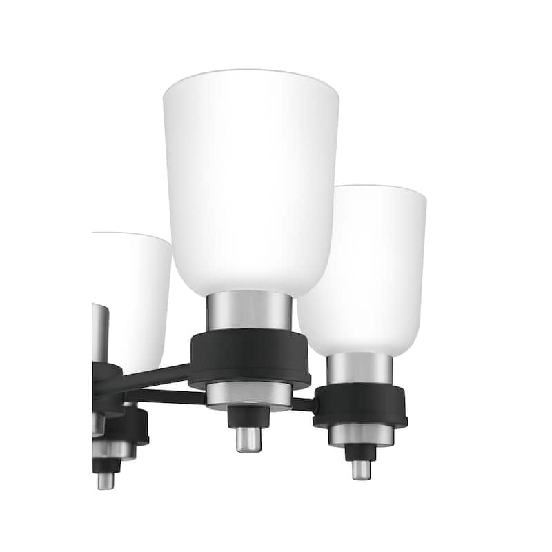 Quoizel Conrad Brushed Nickel 5-light Chandelier