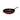 Chasseur  Cast Iron Fry Pan with Cast Iron Handle, 10.5-inch, Red