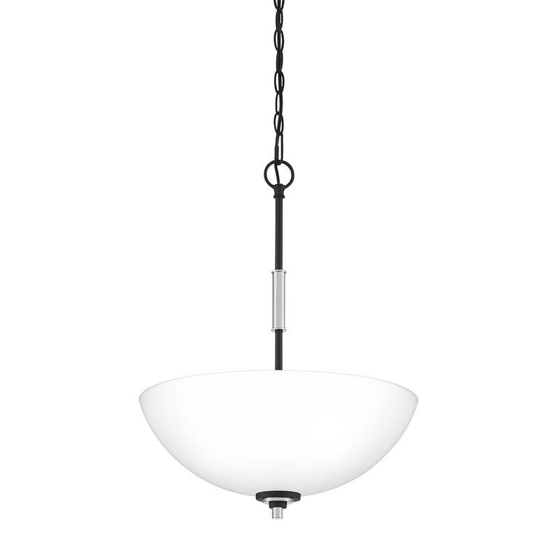 Quoizel Conrad Brushed Nickel 3-light Pendant