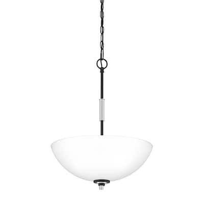 Quoizel Conrad Brushed Nickel 3-light Pendant
