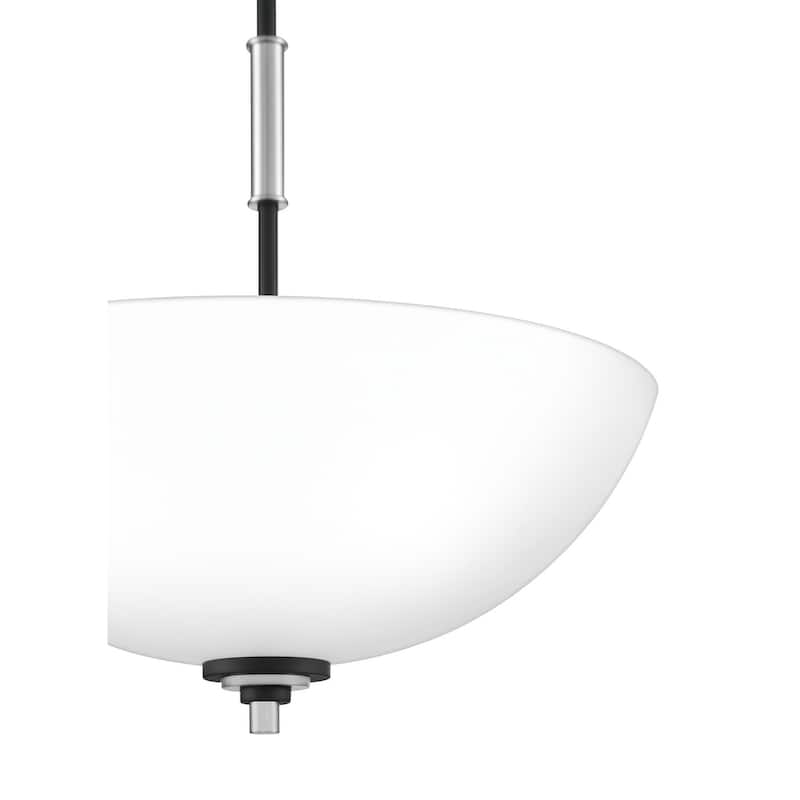 Quoizel Conrad Brushed Nickel 3-light Pendant