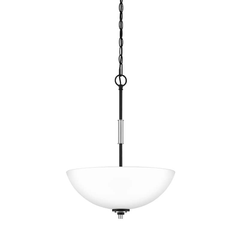 Quoizel Conrad Brushed Nickel 3-light Pendant