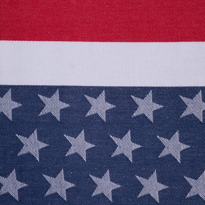 DII Stars & Stripes Kitchen Textiles, 14x72", Stars & Stripes, 1 Piece - 14"x72"