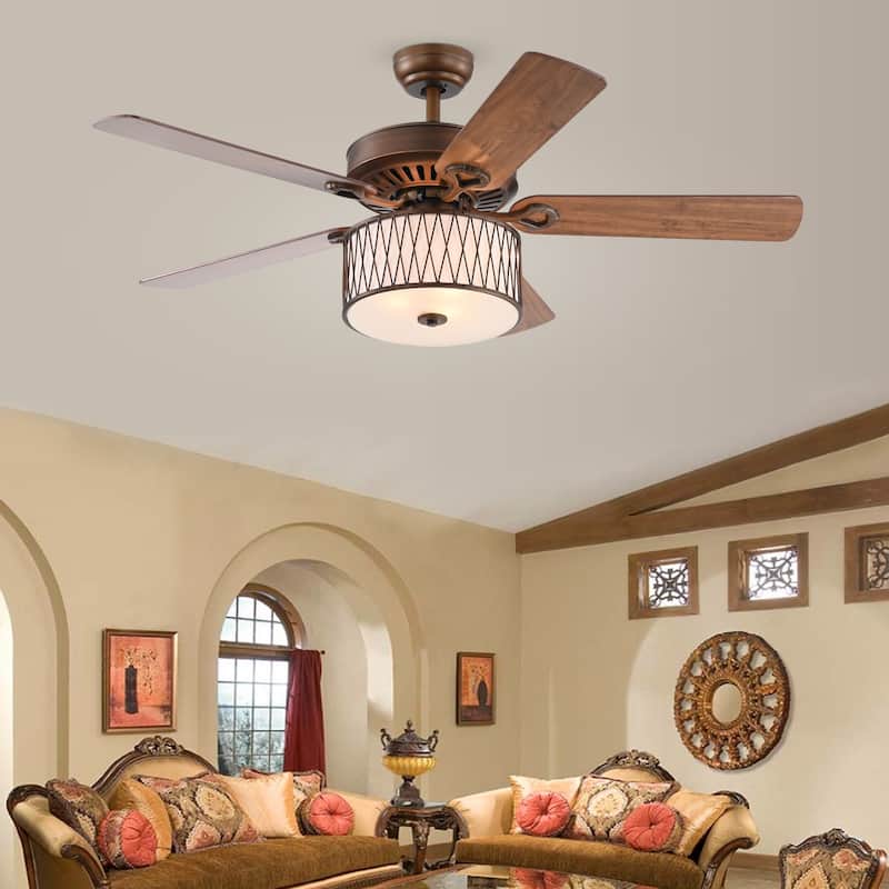 Copper Grove Vinh 52-inch Bronze Ceiling Fan