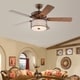 preview thumbnail 2 of 4, Copper Grove Vinh 52-inch Bronze Ceiling Fan