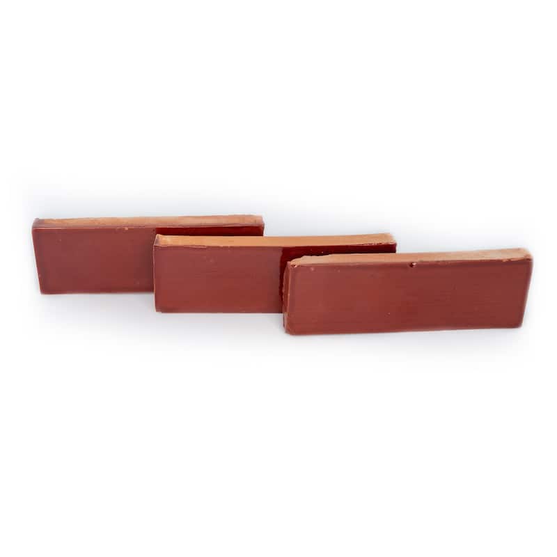 Handmade Maroon Solid Color Tile (Morocco)