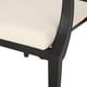 preview thumbnail 10 of 18, Delmar Outdoor Dining Chair with Cushion (Set of 2) by Christopher Knight Home - 26.10" W x 24.50" D x 36.00" H