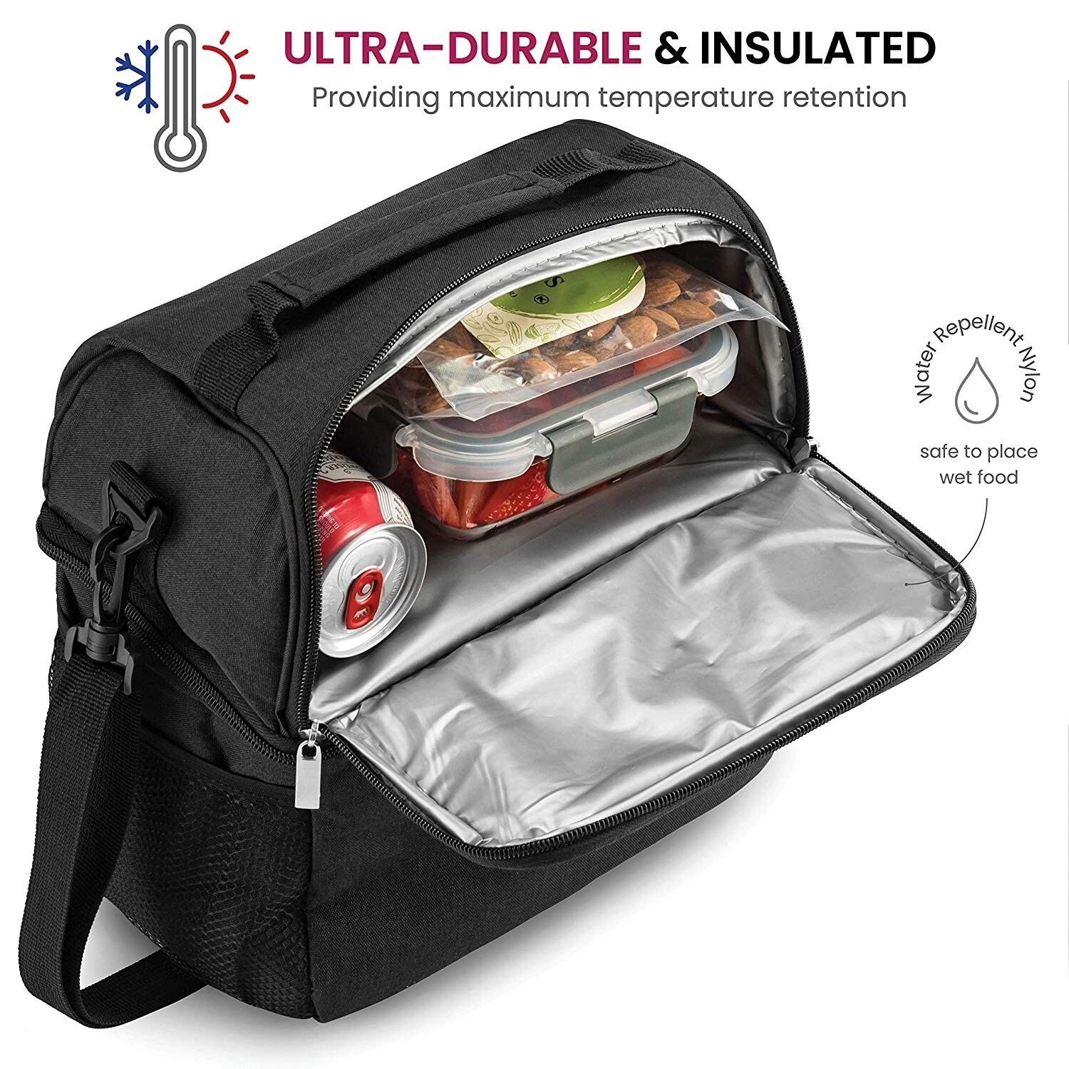 lunch bag for meal prep containers