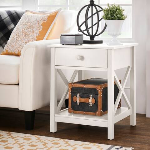 Keenland X-Frame End Table by iNSPIRE Q Classic