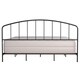 Tolland Metal Bed with Arched Spindle Design, Black - Thumbnail 30
