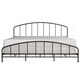 Tolland Metal Bed with Arched Spindle Design, Black - Thumbnail 27