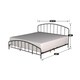Tolland Metal Bed with Arched Spindle Design, Black - Thumbnail 29