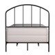 Tolland Metal Bed with Arched Spindle Design, Black - Thumbnail 7