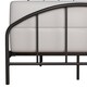 Tolland Metal Bed with Arched Spindle Design, Black - Thumbnail 10