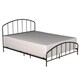 Tolland Metal Bed with Arched Spindle Design, Black - Thumbnail 15