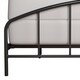 Tolland Metal Bed with Arched Spindle Design, Black - Thumbnail 21