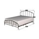 Tolland Metal Bed with Arched Spindle Design, Black - Thumbnail 23