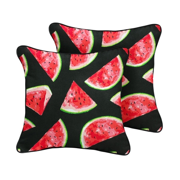 outdoor watermelon pillow