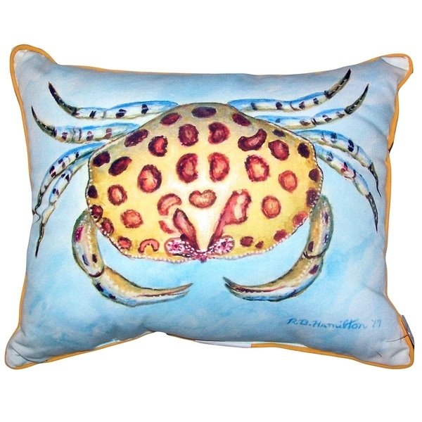 Calico Crab Large Pillow 16x20