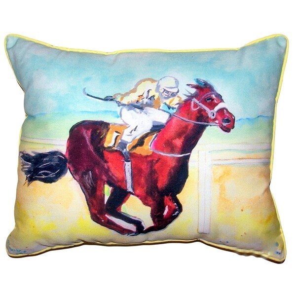 Airborne Horse Large Pillow 16x20