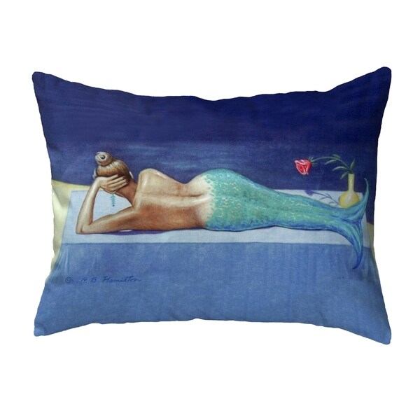 Mermaid Small No-Cord Pillow 11x14