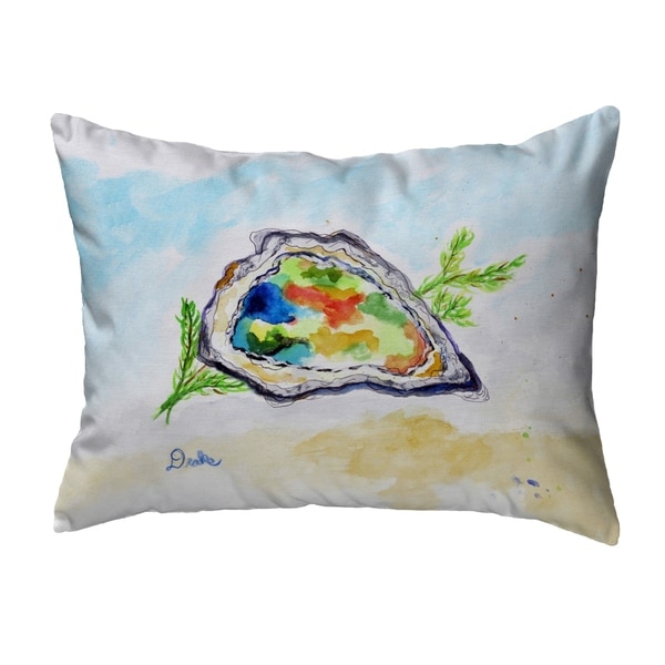 Colorful Oyster Noncorded Pillow 11x14