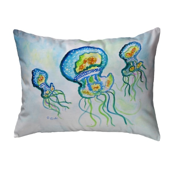 jellyfish plush pillow