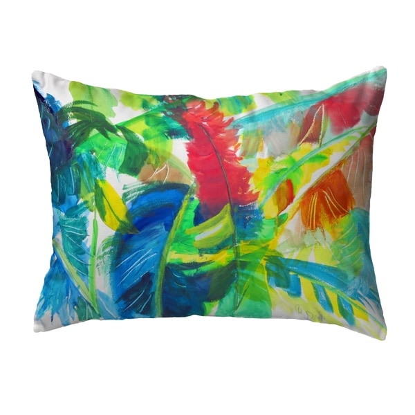 Abstract Palms Noncorded Pillow 11x14