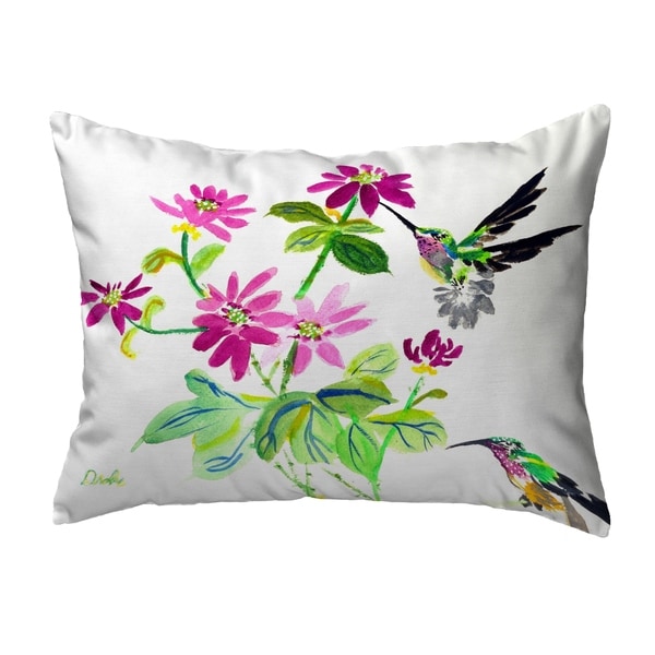 Ruby Throat Noncorded Pillow 11x14