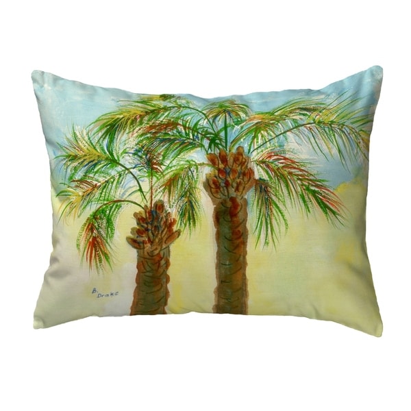 Betsy's Palms Small No-Cord Pillow 11x14