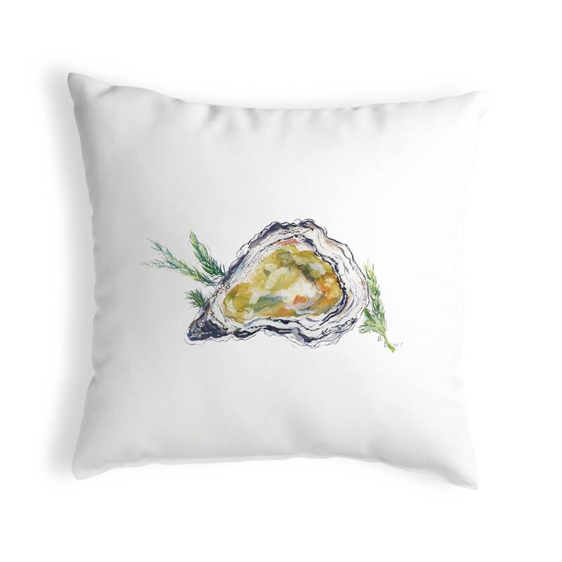 Oyster Shell Small No-Cord Pillow 12x12 - Accent