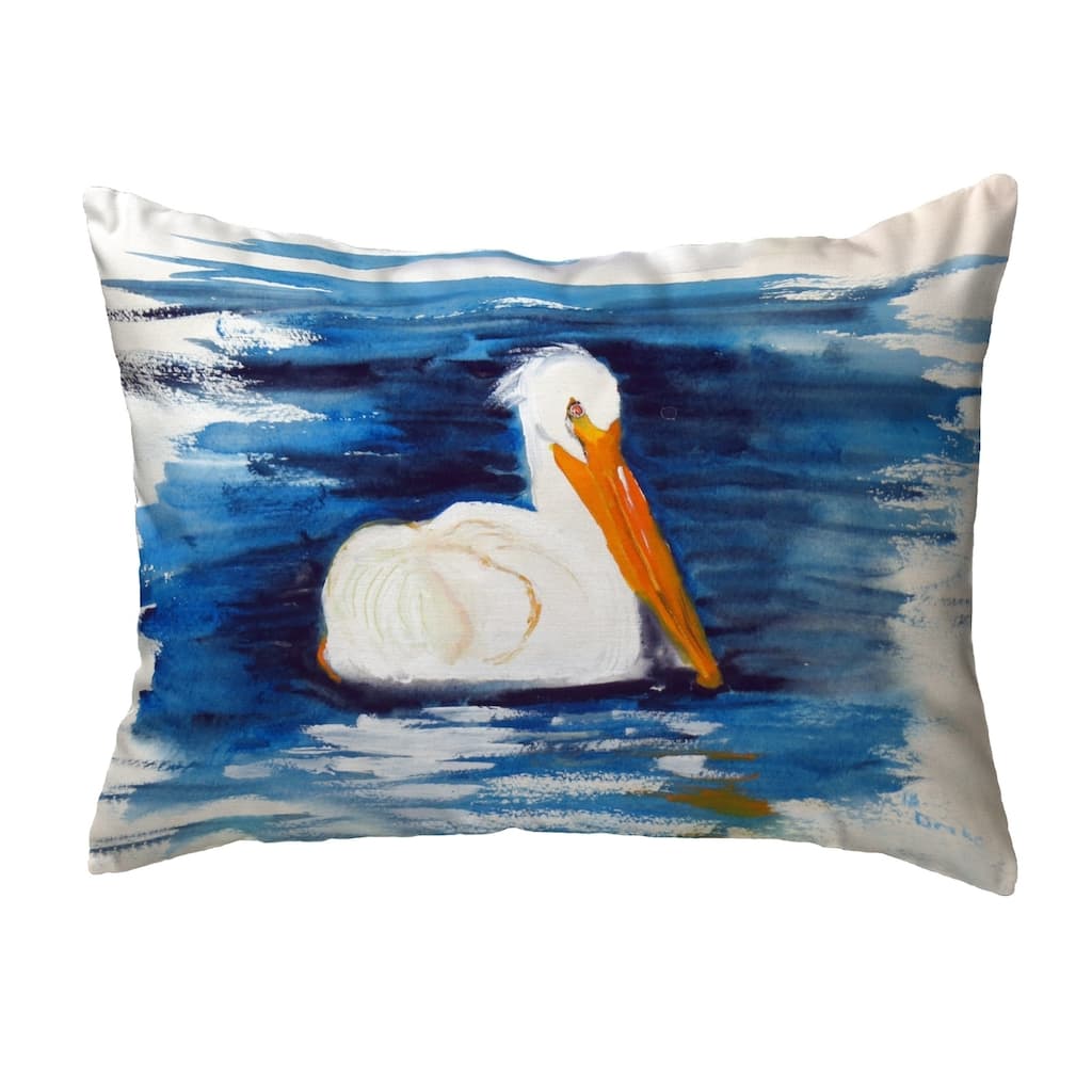Spring Creek Pelican Small No-Cord Pillow 11x14