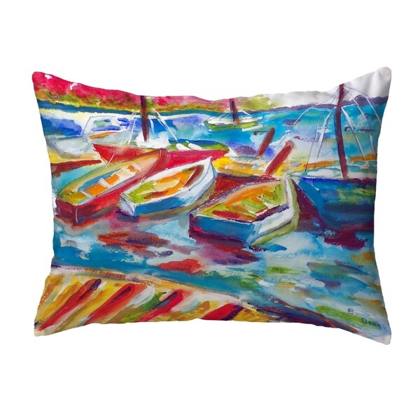 Betsy's Marina II Small No-Cord Pillow 11x14