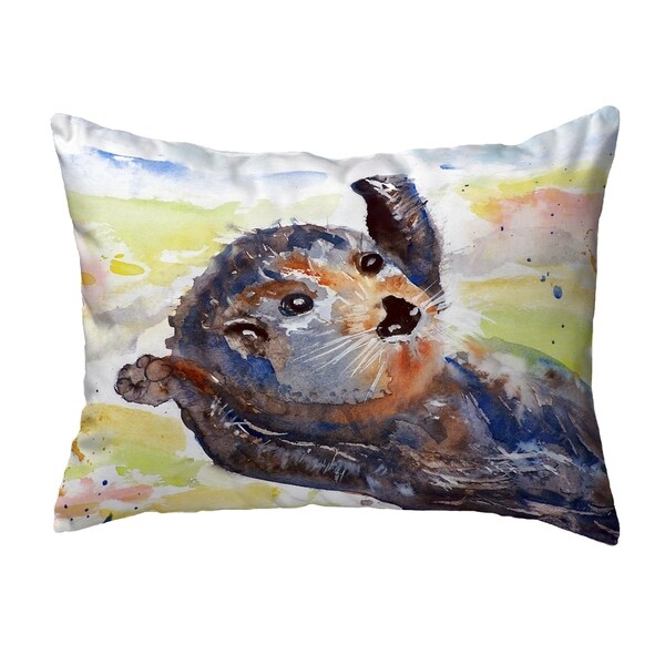 Otter Small No-Cord Pillow 11x14