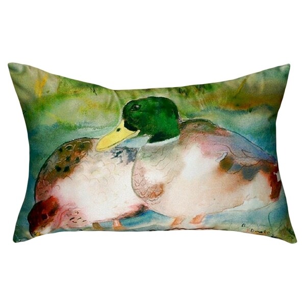 Mallards Small No-Cord Pillow 11x14