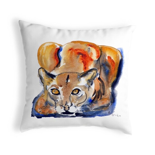 Cougar Small No-Cord Pillow 12x12
